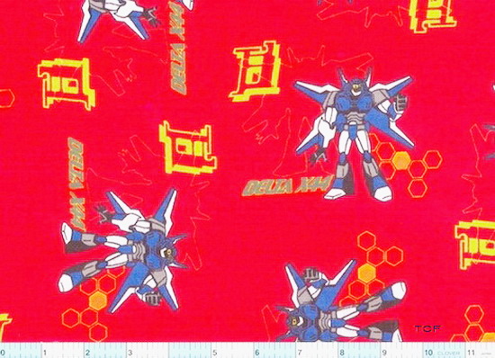 Delta X44 Red Flannel Fabric
